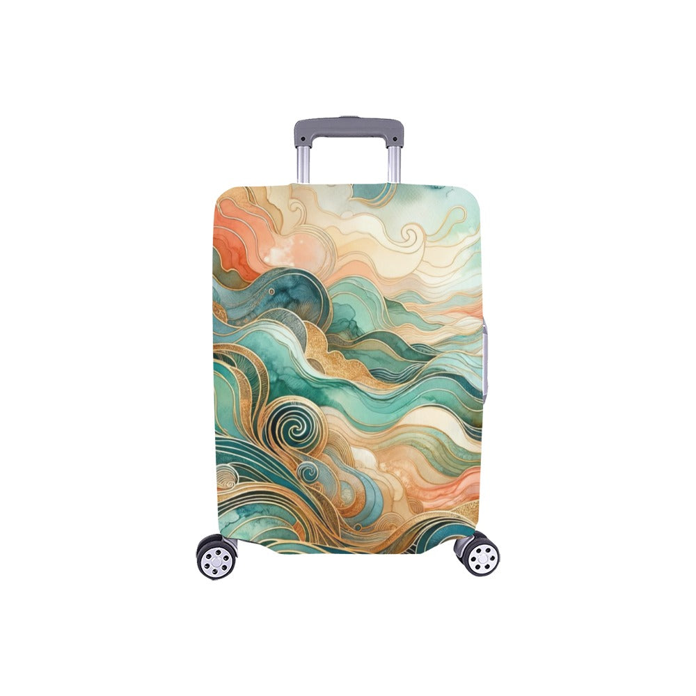 Cloud 9 Wanderlust Luggage Cover