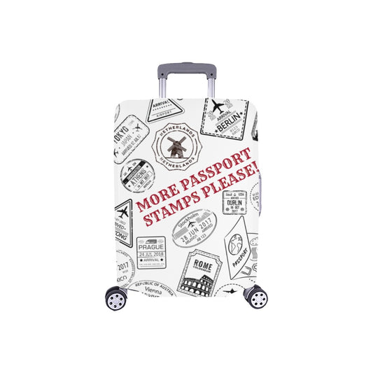 More Passport Stamps Luggage Cover (w)