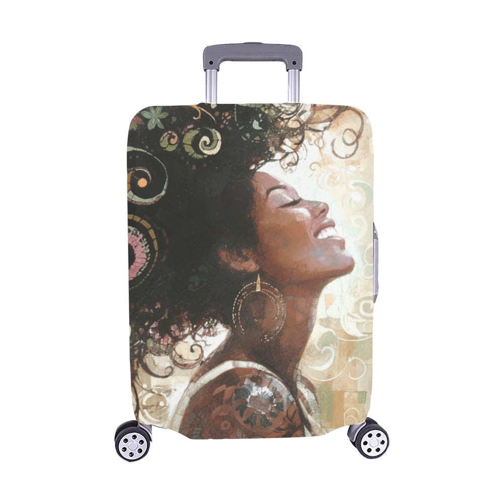 Joyful Beauty Luggage Cover
