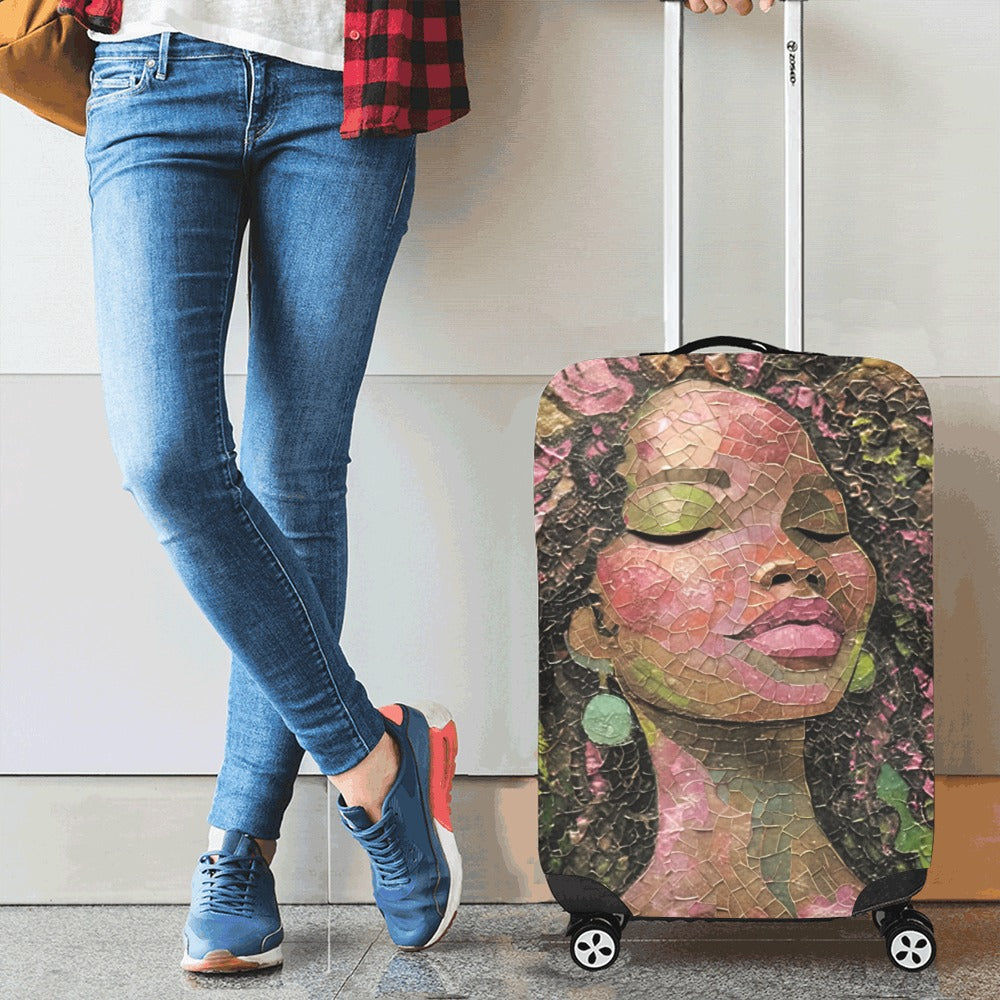 Mosaic Beauty Luggage Cover