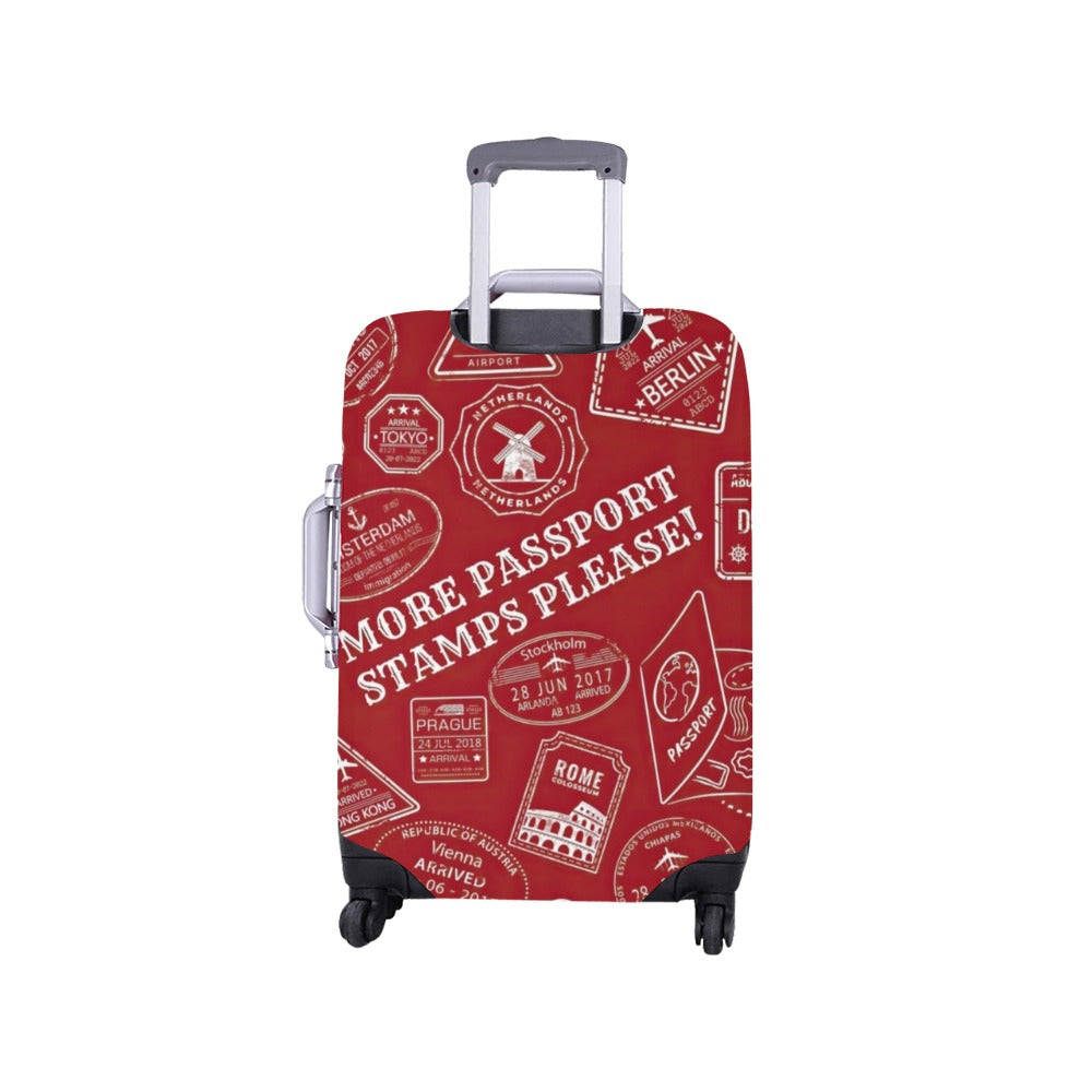 More Passport Stamps Luggage Cover (r)