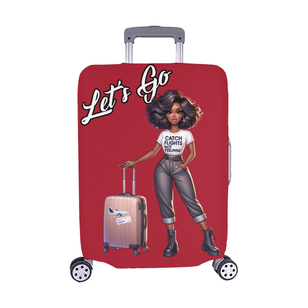 Catch Flights Luggage Cover